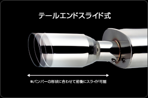 テールエンドスライド方式